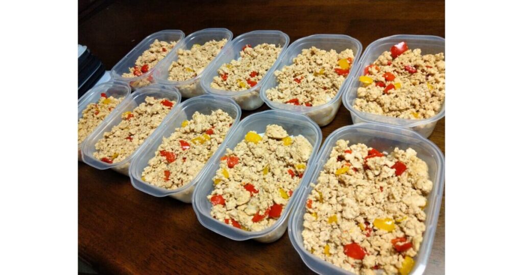 【ガパオ】激安！タッパーで作る筋肉弁当10食分 作り置きレシピ【昼食に便利】