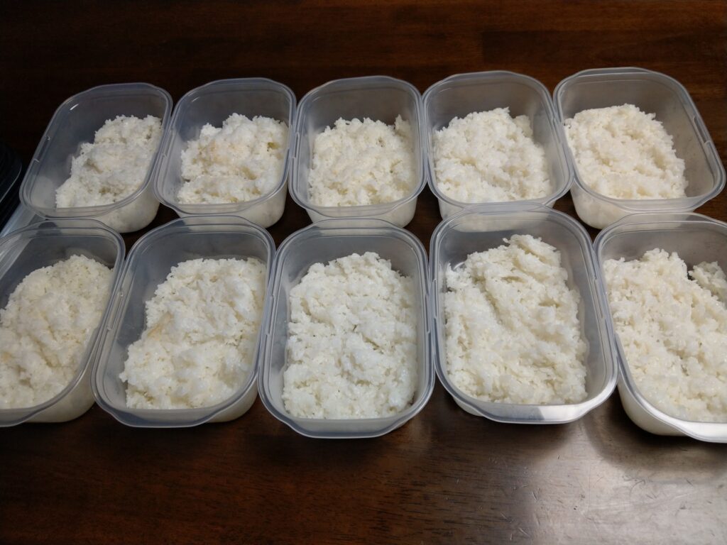 【ボディメイク弁当:ガパオライス】10食分の作り方