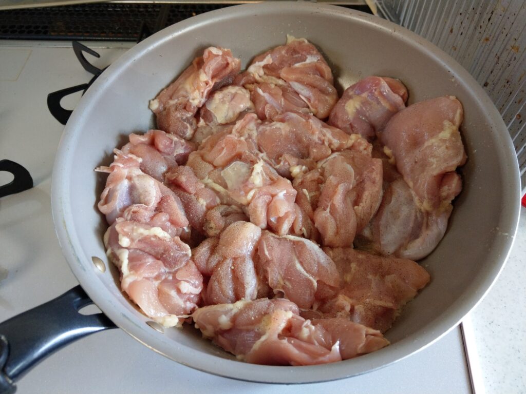 ガリバタチキン弁当の作り方