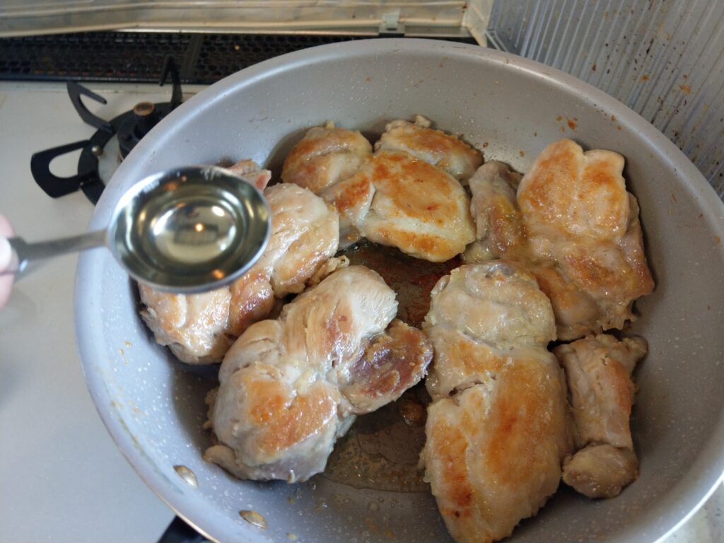ガリバタチキン弁当の作り方