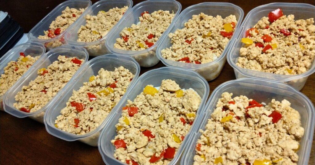 【ガパオ】激安！タッパーで作る筋肉弁当10食分 作り置きレシピ